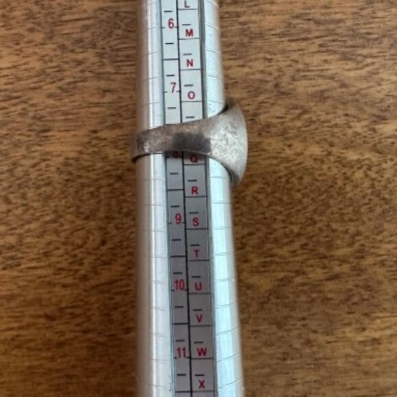 Vintage Mexican Sterling Silver Ring - Picture 6 of 8